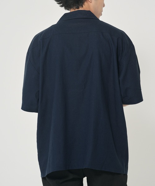 ROUGH TRADE（ラフトレード）の「麻レーヨン キューバシャツ(M1)（シャツ/ブラウス・メンズ・レッド系その他/イエロー/アイボリー/ブルー・MEDIUM/LARGE/X-LARGE）」の9枚目の写真