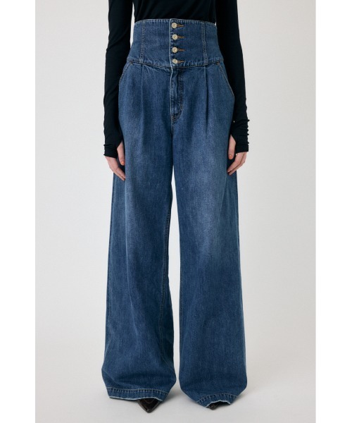 週末限定価格　moussy CORSET DESIGN BAGGY 週末限定価格 moussy CORSET DESIGN BAGGY 週末限定価格 moussy CORSET