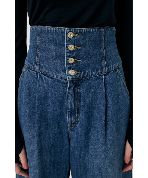 セール】CORSET DESIGN バギーデニム（デニムパンツ）｜MOUSSY