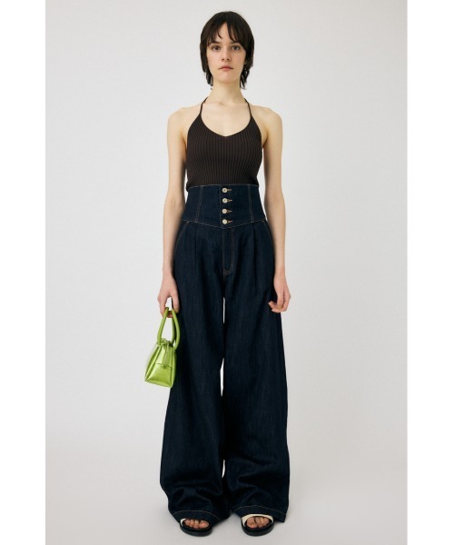 CORSET DESIGN バギーデニム（デニムパンツ）｜MOUSSY（マウジー