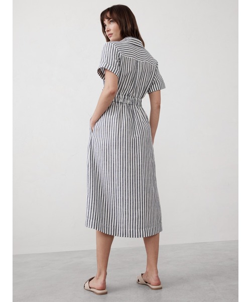 Banana Republic ☆ Tシャツ ミニ ワンピース カジュアル 人気 AラインTシャツワンピース 体型カバー夏 | ミニミニストア