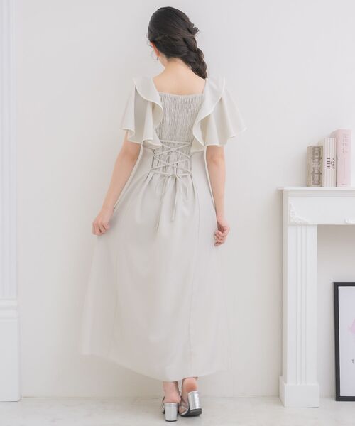 【お客♡】エバーフレッシュ♥記念品 セール】アソートパイピングフリルOP（ワンピース）｜ems excite