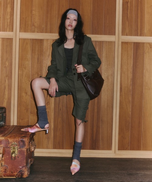 DTYYPE(ドタイプ)の「MIXカラーベロアパンプス(パンプス・レディース・ブラック/グリーン/オレンジ・LARGE/MEDIUM/SMALL)」の6枚目の写真