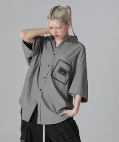 ブラウス シャツ 「ASTRAET」ミリタリーシャツ UNISEX レディース メンズ ASTRAET＞ミリタリーシャツ UNISEX（シャツ/ブラウス）｜ASTRAET