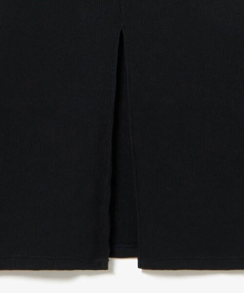 LACOSTE（ラコステ）の「ノースリーブ ロングリブニットドレス / リブニットワンピース（ワンピース・レディース・ブラック/グレイッシュブルー/ブラウン・34/36/38/40）」の10枚目の写真