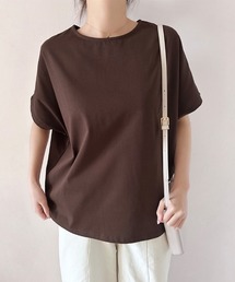 プルオーバーシンプルカットソー