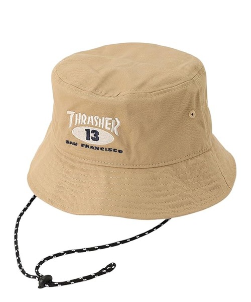 THRASHER/スラッシャー ハット NEW OVAL ツイルバケットハット 25TH