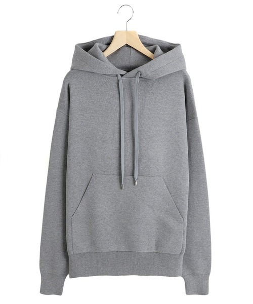 caban（キャバン）の「CABan / キャバン：コットンカシミヤ パーカ：59029402001[MUS]（パーカー・メンズ・グレー/ブラック/ホワイト・S/L/M）」の3枚目の写真