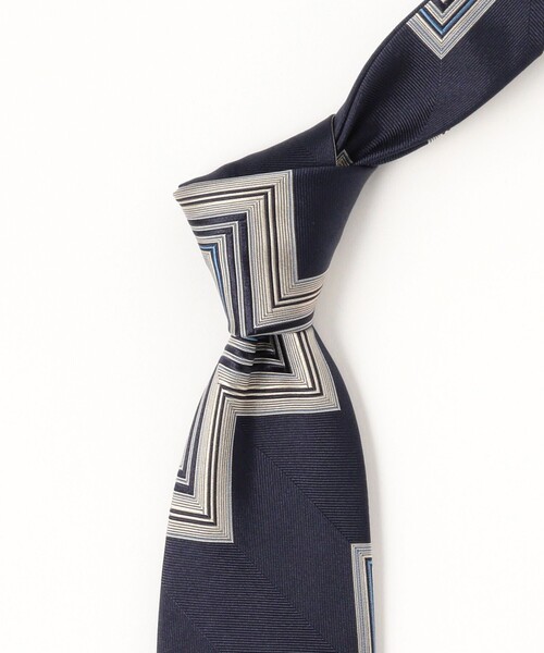 セール】FRANCO BASSI / シルク ジグザグ ネクタイ（ネクタイ）｜BEAMS