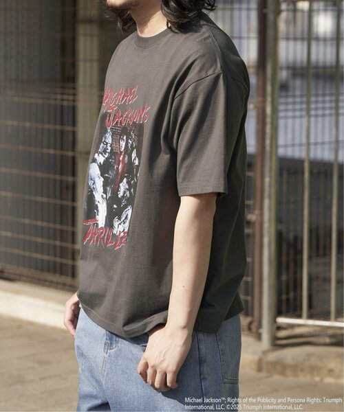 Michael Jackson マイケル・ジャクソン ThrillerプリントTee Michael Jackson マイケル・ジャクソン ThrillerプリントTee