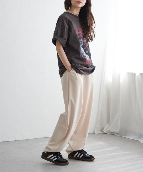 VENCEEXCHANGE（ヴァンスエクスチェンジ）の「Michael Jackson マイケル・ジャクソン ThrillerプリントTee（Tシャツ/カットソー・メンズ・チャコール/ホワイト・L/M/LL）」の13枚目の写真