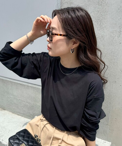 fredy emue（フレディエミュ）の「ライトカラーレンズクラウンパントサングラス（サングラス・レディース・ブラウン系その他/ブラック・FREE）」の4枚目の写真