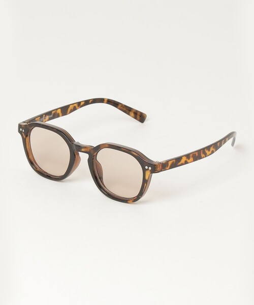 fredy emue（フレディエミュ）の「ライトカラーレンズクラウンパントサングラス（サングラス・レディース・ブラウン系その他/ブラック・FREE）」の7枚目の写真