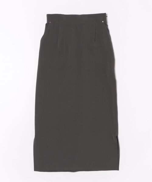 ウォッシャブルスリットナロースカート