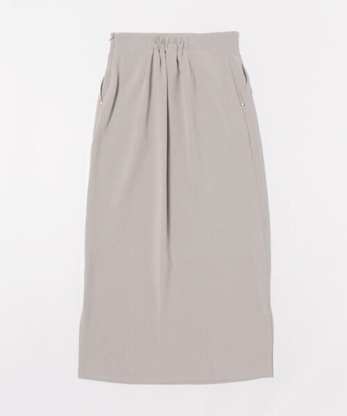 ウォッシャブルスリットナロースカート
