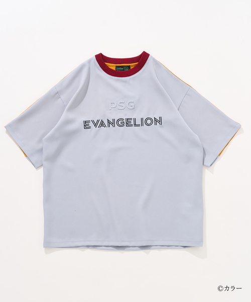 PARIS SAINT-GERMAIN(パリサンジェルマン)の「【EVA*PSG】 JP LOGO TEE(Tシャツ/カットソー・メンズ・パープル/ライトグレー/ブラック・LARGE/MEDIUM)」の8枚目の写真