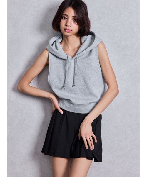 GYDA（ジェイダ）の「ベルトSETプリーツスカートライクショートパンツ（スカート・レディース・ブラック/その他1・FREE）」の17枚目の写真