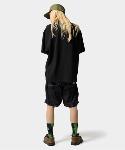 HUF(ハフ)の「MEGABLAST POLO TOP(ポロシャツ・メンズ・ブラック/ナチュラル/ライトパープル・S/M/L/XL/XXL)」の12枚目の写真