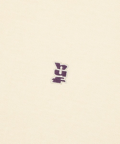 HUF(ハフ)の「MEGABLAST POLO TOP(ポロシャツ・メンズ・ブラック/ナチュラル/ライトパープル・S/M/L/XL/XXL)」の20枚目の写真