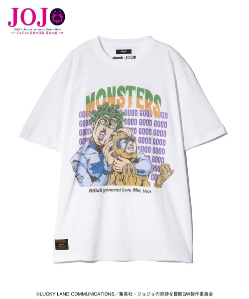 glamb(グラム)の「Cioccolata & Secco T-shirt(Tシャツ/カットソー・メンズ・ブラック/ホワイト・XL/L/M/S)」の2枚目の写真