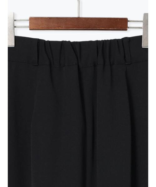 Te chichi(テチチ)の「麻調フロントホックタックナロースカート(セットアップ可)(スカート・レディース・ブラック/モカ・F)」の7枚目の写真