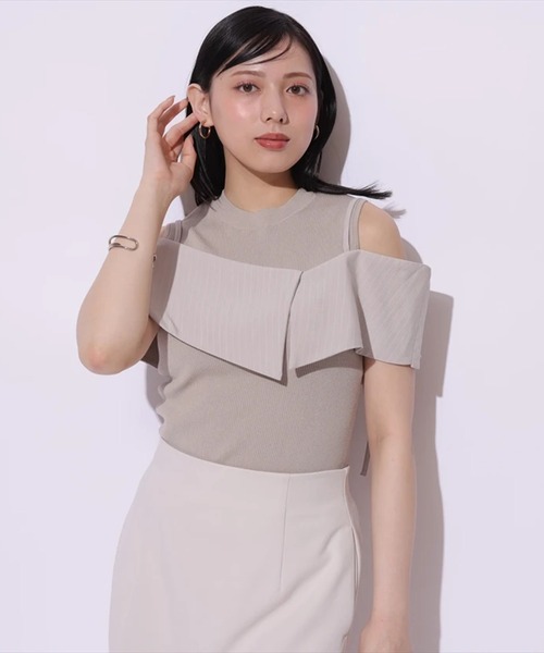 Mystrada（マイストラーダ）の「ビックカラードッキングニット（ニット