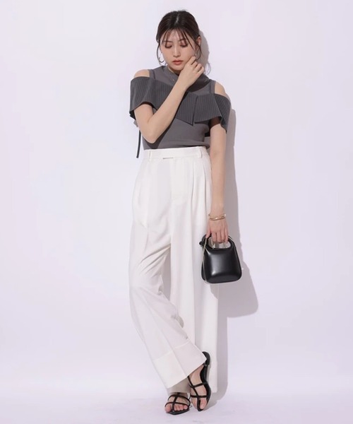 Mystrada（マイストラーダ）の「ビックカラードッキングニット（ニット