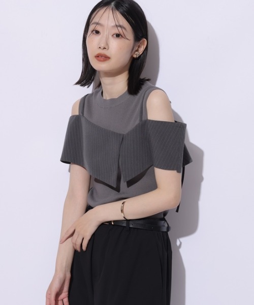 Mystrada バルーンドッキングニット マイストラーダ Mystrada バルーンドッキングニット