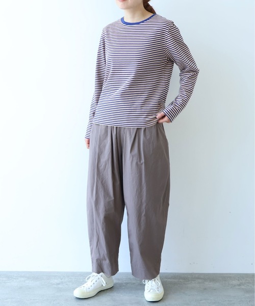bulle de savon(ビュルデサボン)の「△vintage border Tシャツ(Tシャツ/カットソー・レディース・ホワイト/ピンク/オレンジ・FREE)」の20枚目の写真