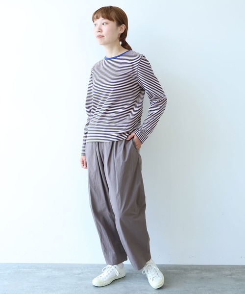 bulle de savon(ビュルデサボン)の「△vintage border Tシャツ(Tシャツ/カットソー・レディース・ホワイト/ピンク/オレンジ・FREE)」の21枚目の写真