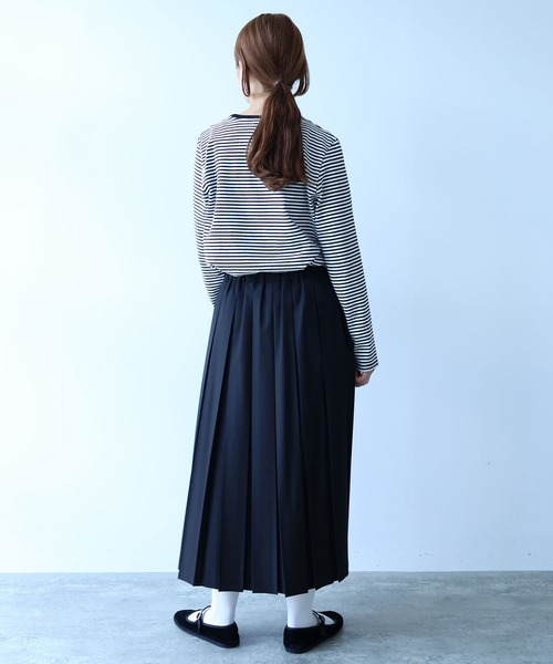 bulle de savon(ビュルデサボン)の「△vintage border Tシャツ(Tシャツ/カットソー・レディース・ホワイト/ピンク/オレンジ・FREE)」の8枚目の写真