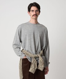 steven alan グレーブラウン ウールカットソー2枚 セール