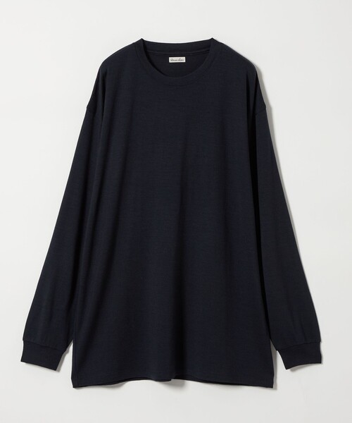 セール】＜Steven Alan＞ メリノウール クルーネック Tシャツ LOOSE（T