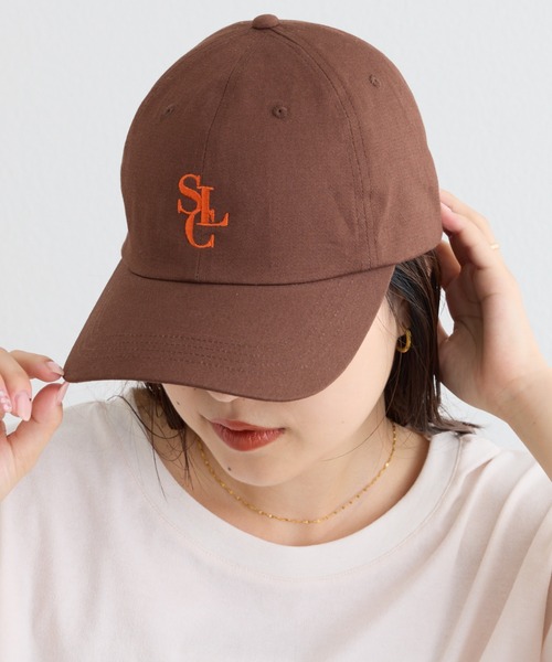CIAOPANIC TYPY(チャオパニックティピー)の「アソート柄刺繍CAP(キャップ・レディース・チャコールグレー/ブラウン/ピンク/アイボリー・ONE SIZE)」の3枚目の写真