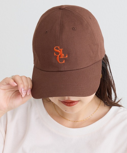 CIAOPANIC TYPY(チャオパニックティピー)の「アソート柄刺繍CAP(キャップ・レディース・チャコールグレー/ブラウン/ピンク/アイボリー・ONE SIZE)」の7枚目の写真