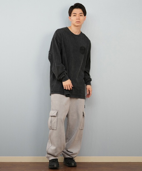 セール】DC/ディーシー ロンT/長袖Tシャツ バックデザイン DLT254044