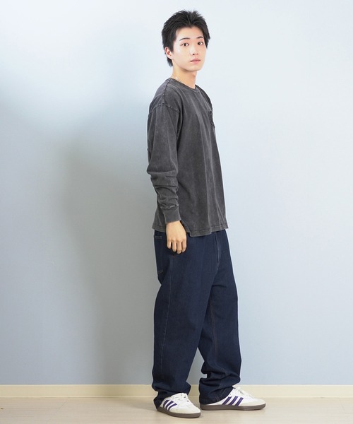 DC（ディーシー）の「DC/ディーシー ロンT/長袖Tシャツ バックデザイン DLT254044（Tシャツ/カットソー・メンズ・ブラック系その他/ブラック系その他2・XL/L/M）」の14枚目の写真