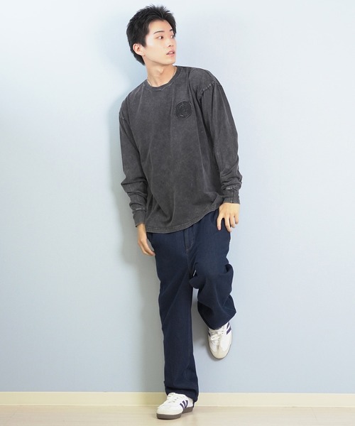 DC（ディーシー）の「DC/ディーシー ロンT/長袖Tシャツ バックデザイン DLT254044（Tシャツ/カットソー・メンズ・ブラック系その他/ブラック系その他2・XL/L/M）」の12枚目の写真