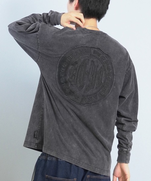 DC（ディーシー）の「DC/ディーシー ロンT/長袖Tシャツ バックデザイン DLT254044（Tシャツ/カットソー・メンズ・ブラック系その他/ブラック系その他2・XL/L/M）」の19枚目の写真