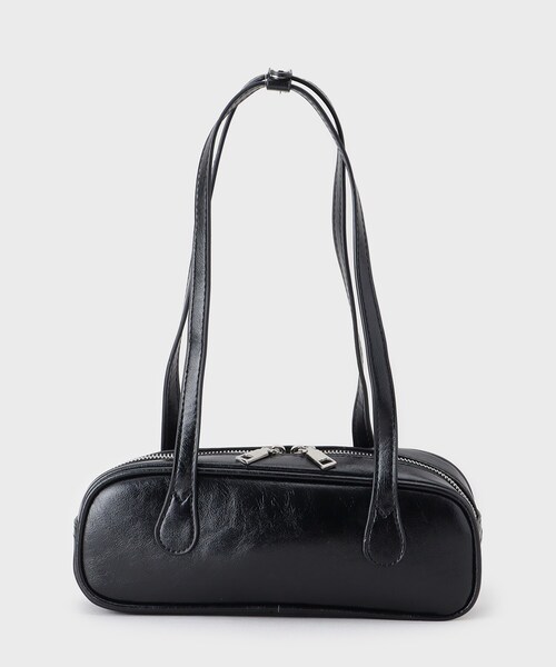 GALLEST（ギャレスト）の「スクエアスモールボストン（ハンドバッグ・レディース・シルバー/ホワイト/ブラック・00）」の2枚目の写真