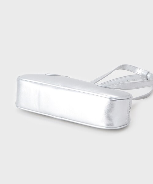 GALLEST（ギャレスト）の「スクエアスモールボストン（ハンドバッグ・レディース・シルバー/ホワイト/ブラック・00）」の12枚目の写真