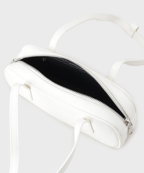 GALLEST（ギャレスト）の「スクエアスモールボストン（ハンドバッグ・レディース・シルバー/ホワイト/ブラック・00）」の10枚目の写真