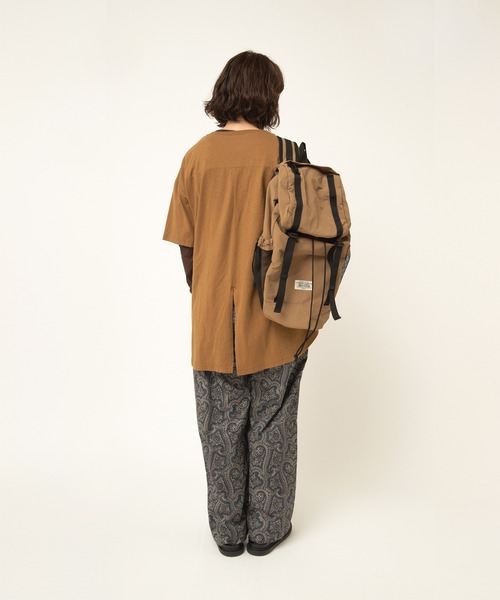 RNA-N(アールエヌエーエヌ)の「M2487 綿ヘンプバックスリットプルオーバー(Tシャツ/カットソー・レディース・オフホワイト/ブラック/キャメル・FREE)」の16枚目の写真