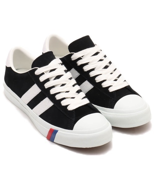 PRO-Keds(プロケッズ)の「PRO-Keds ROYAL PLUS SUEDE / プロケッズ ロイヤル プラス スエード(スニーカー・メンズ・ブラック・23.5cm/24.0cm/24.5cm/25.0cm/25.5cm/26.0cm/26.5cm/27.0cm/27.5cm/28.0cm/28.5cm/23.0cm)」の1枚目の写真