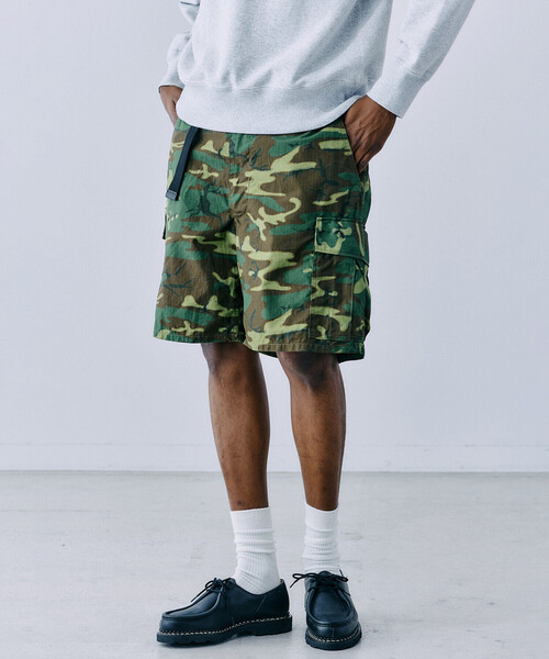 Buzz Rickson's（バズリクソンズ）の「BUZZ RICKSON'S | TROUSER MANS COMOUFLAGE COTTON SHORTS MEN（その他パンツ・メンズ・カモフラージュ・XL/M/L）」の4枚目の写真