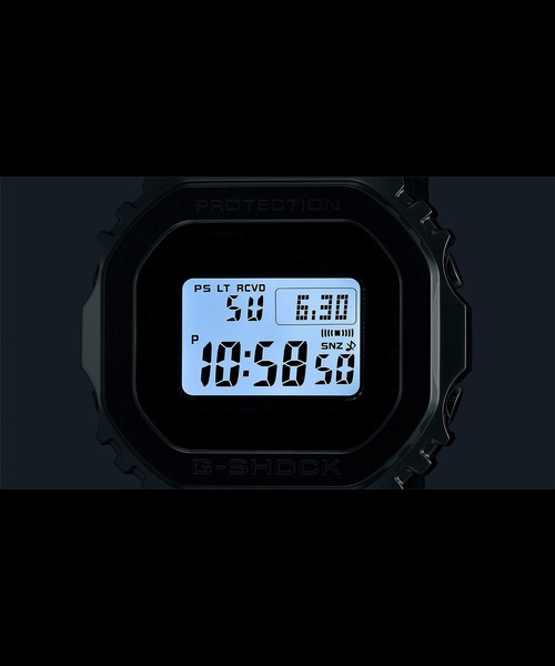 G-SHOCK(ジーショック)の「フルメタル / スマートフォンリンク&電波ソーラー / GMW-B5000D-1CJF(デジタル腕時計・メンズ・ブラック×シルバー・FREE)」の18枚目の写真