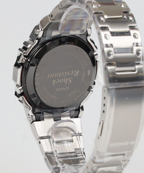 G-SHOCK(ジーショック)の「フルメタル / スマートフォンリンク&電波ソーラー / GMW-B5000D-1CJF(デジタル腕時計・メンズ・ブラック×シルバー・FREE)」の12枚目の写真