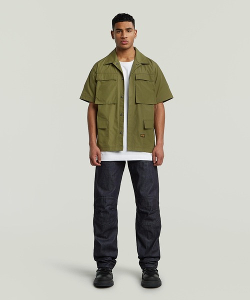 G-STAR(ジースター)の「5620 3D REGULAR JEANS/立体裁断レギュラーストレートジーンズ/バイカーデニムパンツ(デニムパンツ・メンズ・ダークインディゴブルー・28/30/30/30/31/30/33/30/32/30/29/30/36/30/34/30)」の3枚目の写真