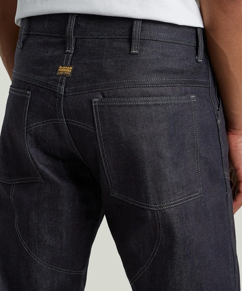 G-STAR(ジースター)の「5620 3D REGULAR JEANS/立体裁断レギュラーストレートジーンズ/バイカーデニムパンツ(デニムパンツ・メンズ・ダークインディゴブルー・28/30/30/30/31/30/33/30/32/30/29/30/36/30/34/30)」の5枚目の写真