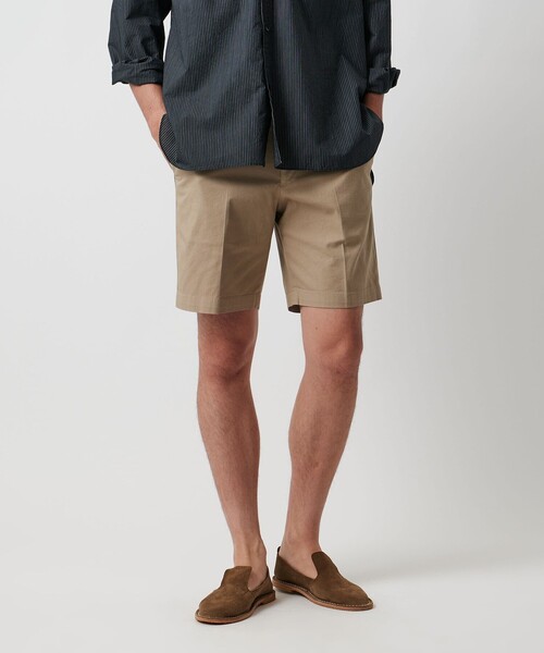 UNITED ARROWS（ユナイテッドアローズ）の「ツイル ベーシック ノープリーツ ショーツ（その他パンツ・メンズ・ネイビー/ベージュ・M/XL/S/L）」の8枚目の写真